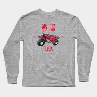 BIG RED 3 WHEELER Long Sleeve T-Shirt